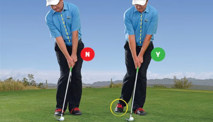 What is a chip shot in golf?