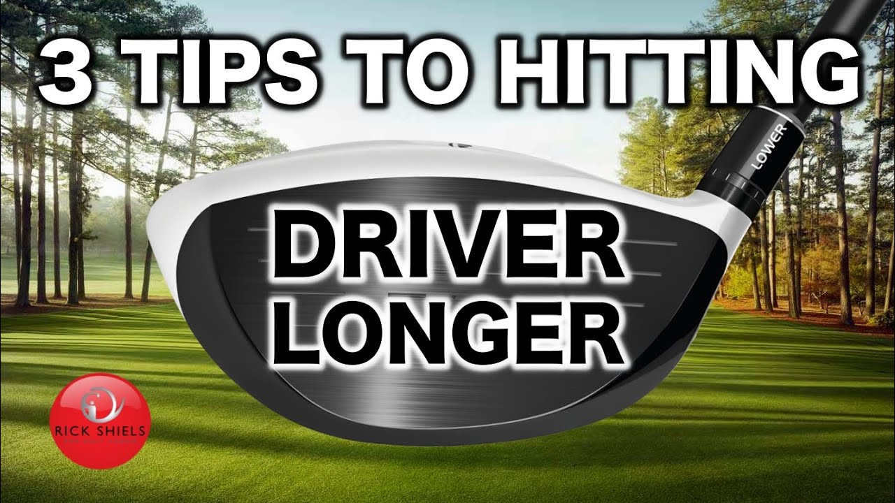 3 SIMPLE TIPS TO HIT YOUR DRIVER LONGER!