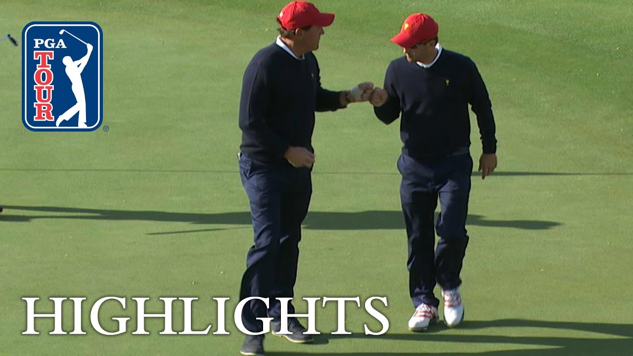 Mickelson, Kisner extended highlights | Day 3 | Presidents Cup