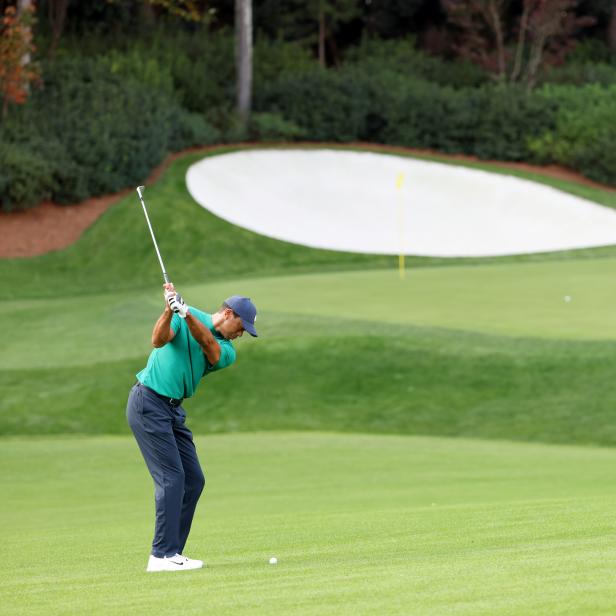 Tiger Woods has other players to thank for his short-game prowess