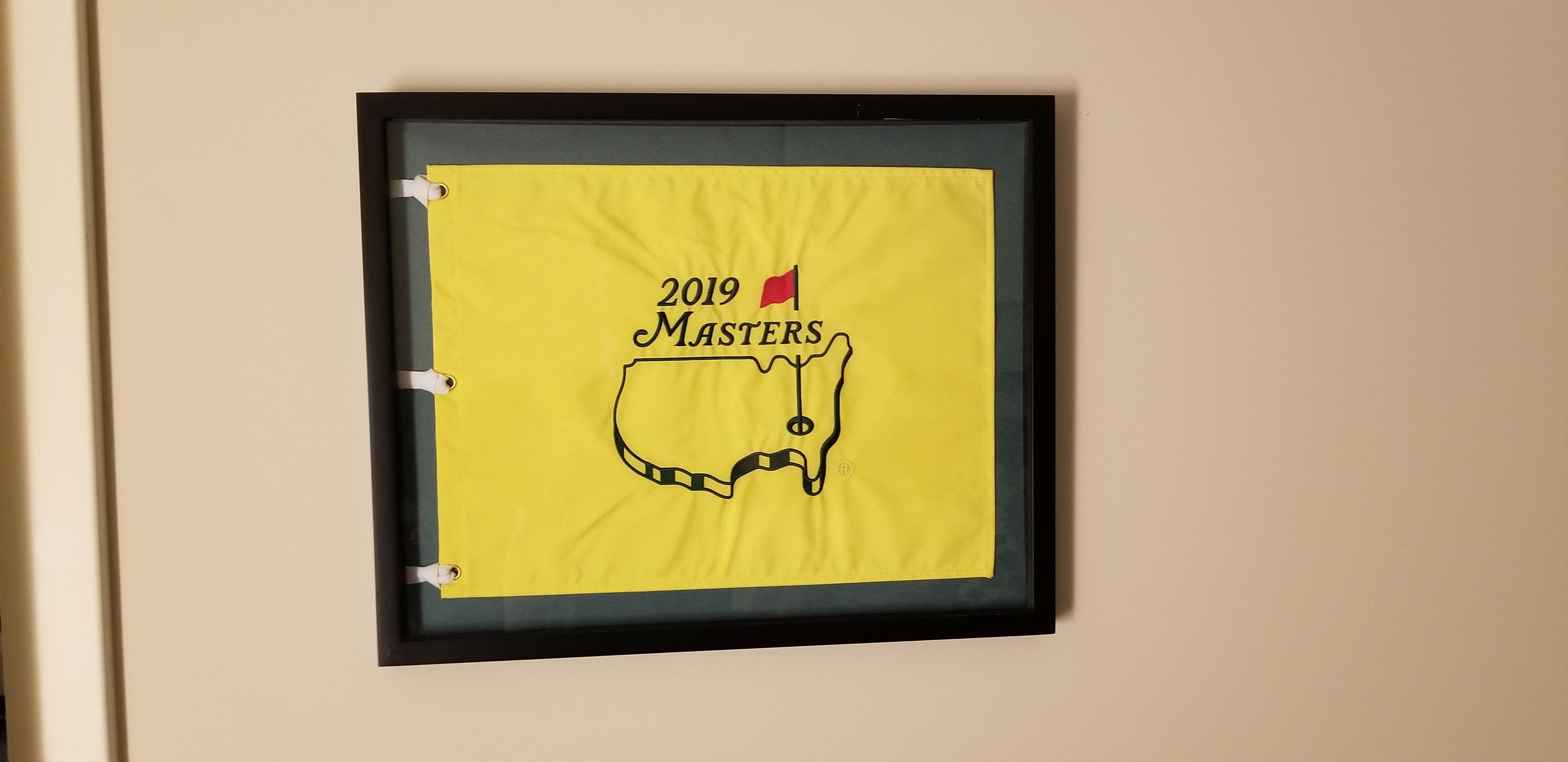 First pin flag I've ever purchased. The matting/framing was a pain to get right, but I think it turned out great.