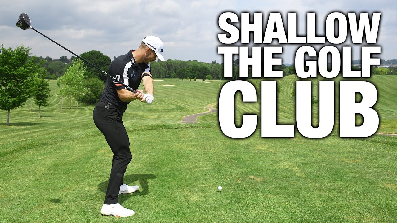 How To SHALLOW The Golf Club In The Downswing | ME AND MY GOLF